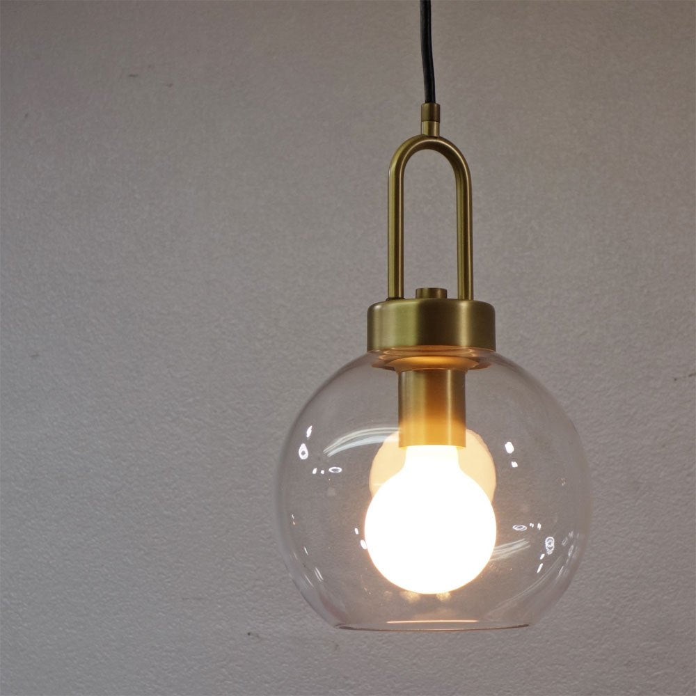 トーズ TOWARDS ブロス ペンダントライト ラウンド Blos Pendant Round ガラス 真鍮 Sサイズ 直径19cm B ●