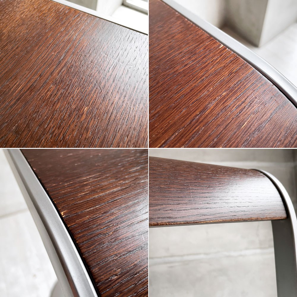 ラパルマ La palma レム LEM カウンタースツール 昇降式 カウンターチェア ハイスツール ウッドシート ダークウォールナット AZUMI アズミ A ♪