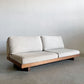 マスターウォール MASTERWAL デニッシュソファ DANISH SOFA 3シーター W180cm ミックスファブリック アイボリー系 ウォールナット無垢材 〓