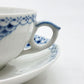 ロイヤルコペンハーゲン ROYAL COPENHAGEN プリンセス ティーカップ&ソーサー 220ml C&S デンマーク 北欧食器 D ●