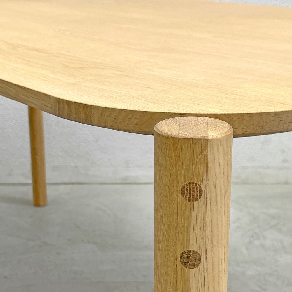 カリモクニュースタンダード Karimoku キャストール ダイニングテーブル CASTOR TABLE 150 国産ナラ材 ピュアオークカラー 定価145,200円 〓