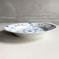 ロイヤルコペンハーゲン ROYAL COPENHAGEN ブルーフルーテッド ハーフレース ディーププレート 25.5cm 深皿 丸皿 陶器 北欧食器 廃番 美品 B ♪