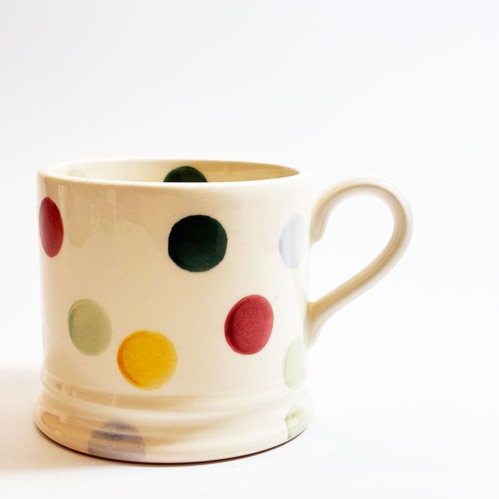エマ･ブリッジウォーター Emma Bridgewater ポルカドット スモール マグカップ 水玉 イギリス 英国食器 B ★