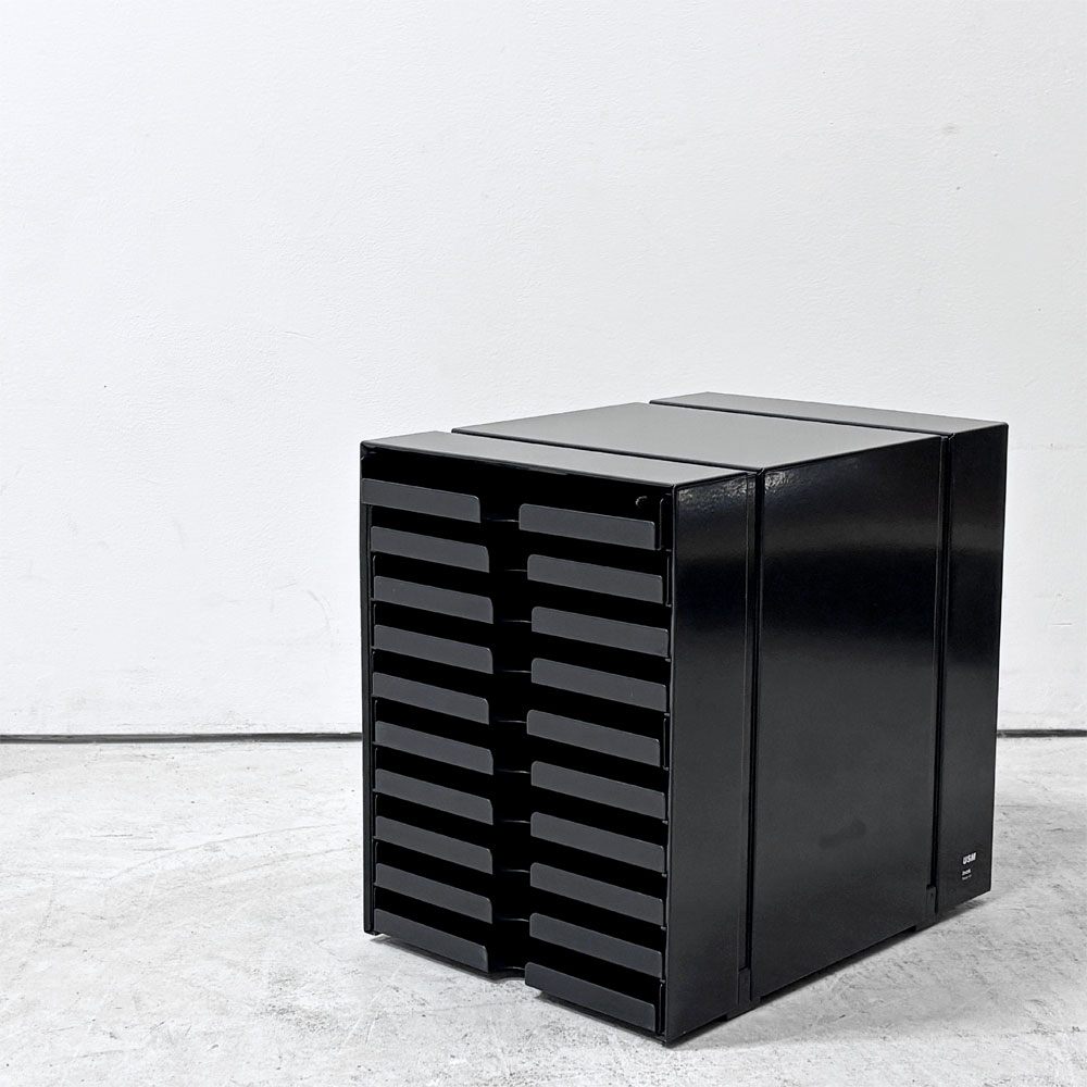 ユーエスエムハラー USM Haller USMハラー ユーエスエム イノス USM inos DRAWER SET ドロワーセット 10段 レターケース ブラック系カラー ●