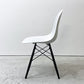 ハーマンミラー HermanMiller サイドシェルチェア ドゥエルレッグ DSW アルパイン × エボニー ポリプロピレン製 イームズ ミッドセンチュリー A ●
