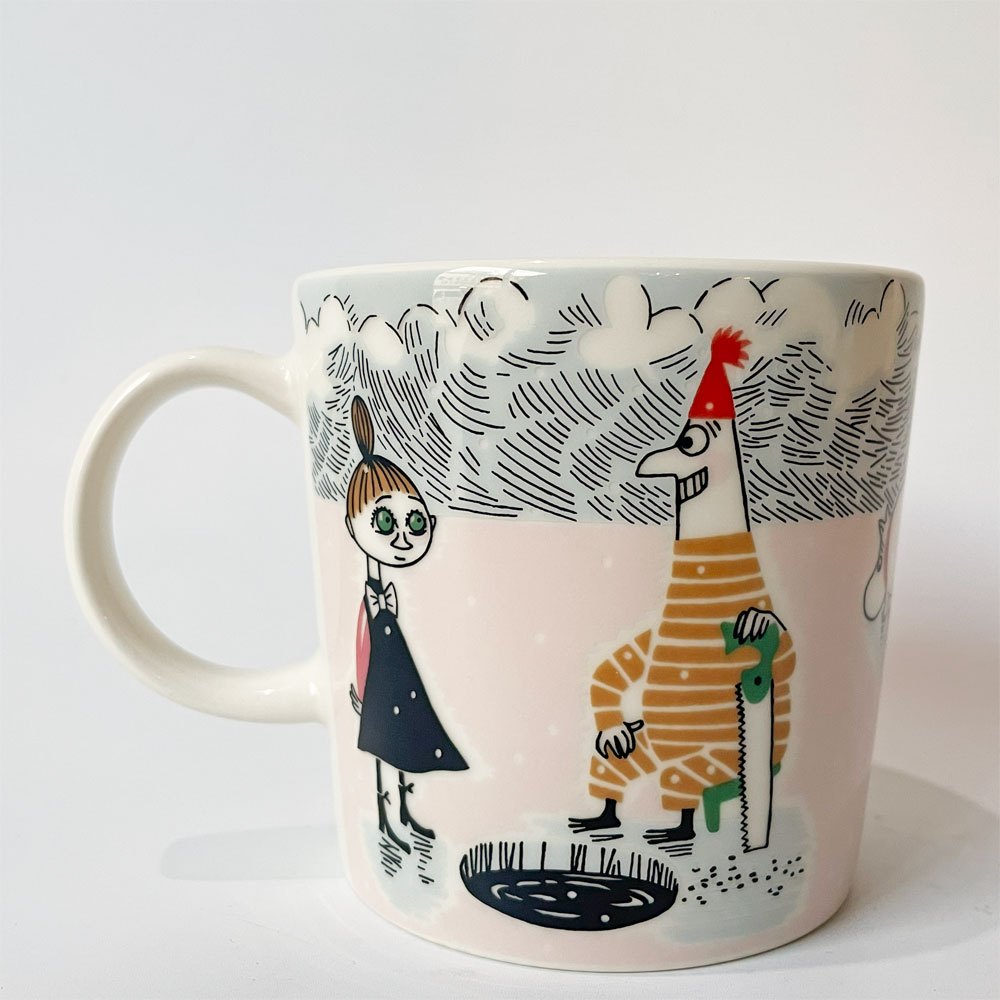 アラビア ARABIA ムーミンマグ MOOMIN ウインターワンダーズ 2022年 冬限定 トーベ・ヤンソン フィンランド 北欧食器 ★