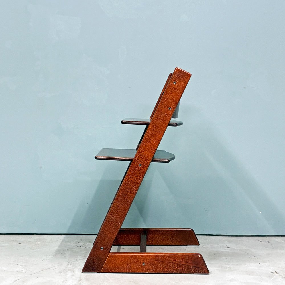 ストッケ STOKKE トリップトラップ TRIPP TRAPP ベビーチェア キッズチェア ブラウン S/N無し ノルウェー 北欧家具 ◎
