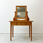 カキ キャビネット メーカー KAKI CABINET MAKER ミラーテーブル Mirror Table ドレッサー 鏡台  抽斗2杯  紅松無垢材 参考定価 ￥187,000- ●