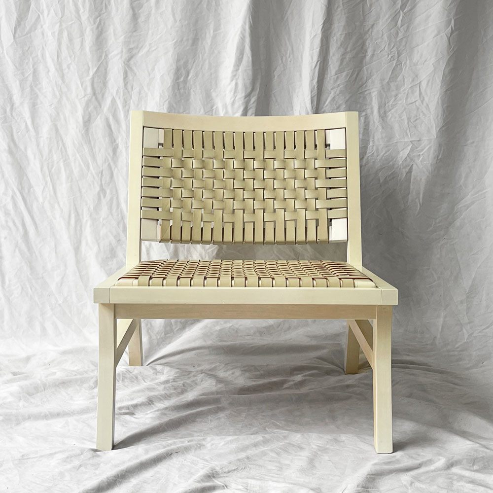 カッシーナイクスシー Cassina ixc. イーストバイイーストウェスト East by Eastwest カクト CACTO ラウンジチェア 水牛革 ロレンツォ・スカツィーガ モダンデザイン 廃番 ◇