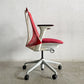 ハーマンミラー Herman Miller セイルチェア SAYL CHAIR デスクチェア オフィスチェア レッド ミドルバック イヴ・ベアール 2013年製 旧モデル 〓
