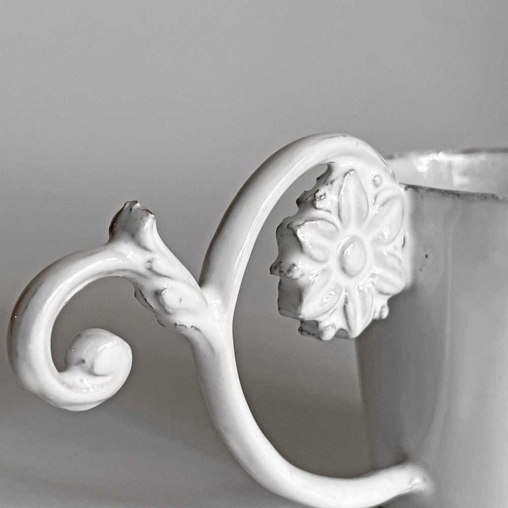 アスティエ・ド・ヴィラット Astier de Villatte エミリー EMILIE コーヒーカップ W15 D7.5 H8.5 cm 陶器 フランス 雑貨 ■