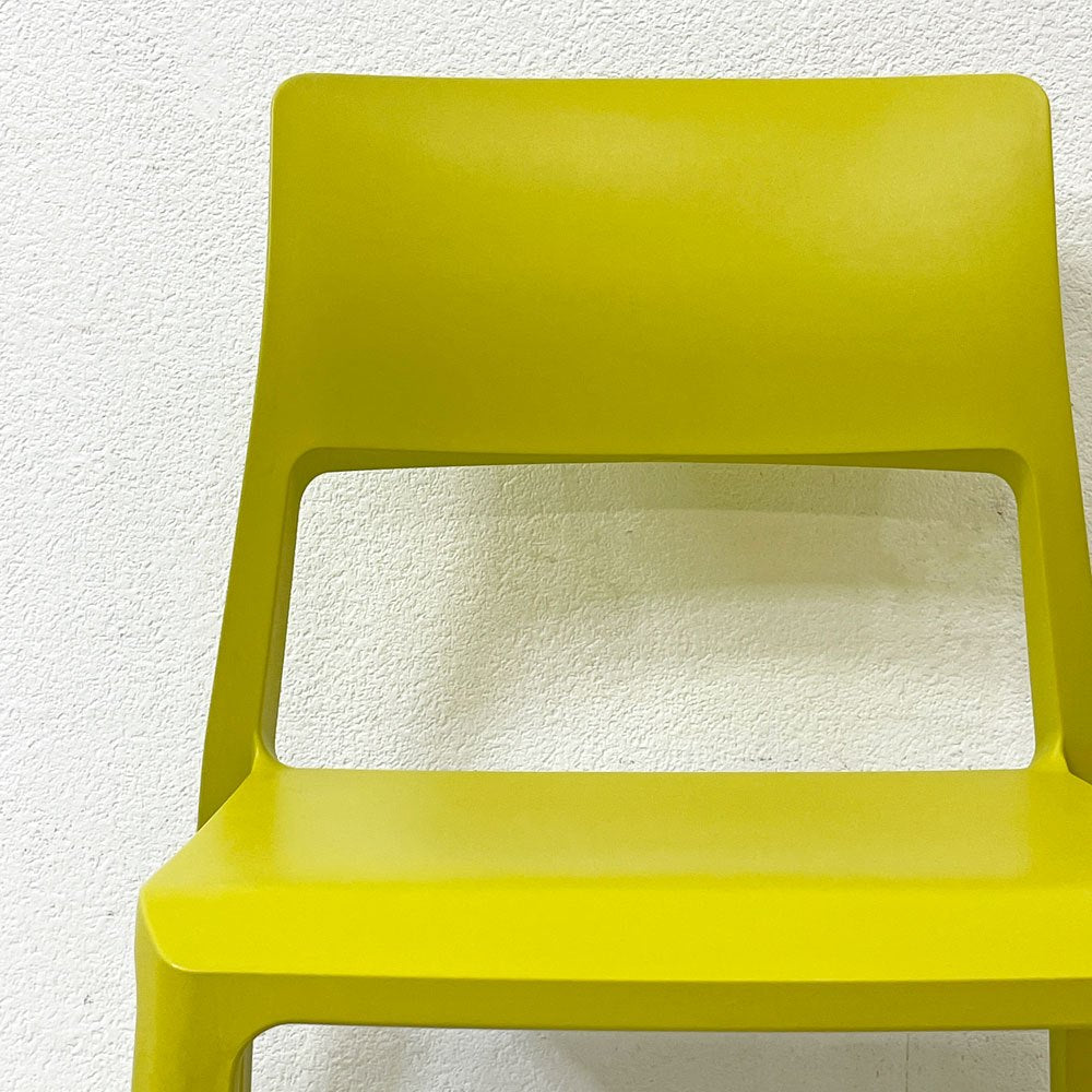 ヴィトラ Vitra ティプトン Tip Ton ワークチェア ダイニングチェア デスクチェア マスタード スタッキング チルト機能 定価￥47,300- ●