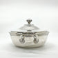クリストフル CHRISTOFLE ベジタブルディッシュ Vegetable Dish スープチューリン 蓋付両手鍋 W30cm 銀メッキ フランス ●
