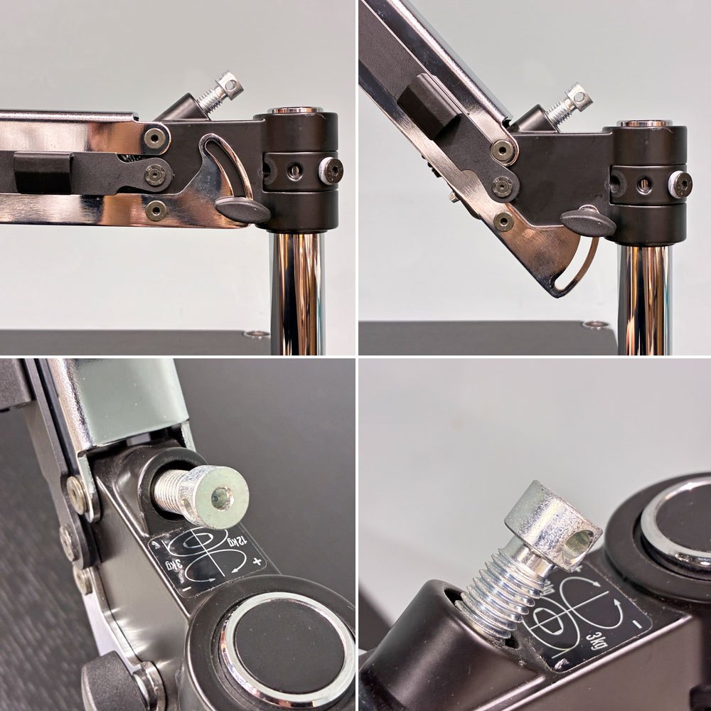 USMハラー USM Haller モジュラーファニチャー ハラーテーブル用 フラットスクリーンスウィングモニターアーム オフィス家具 スイス ◎