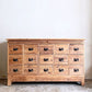 クラッシュゲート CRASH GATE ノットアンティークス Knot antiques グラムチェスト GRAM CHEST 1260 引き出し15杯 スライド棚 杉古材 廃番 ■