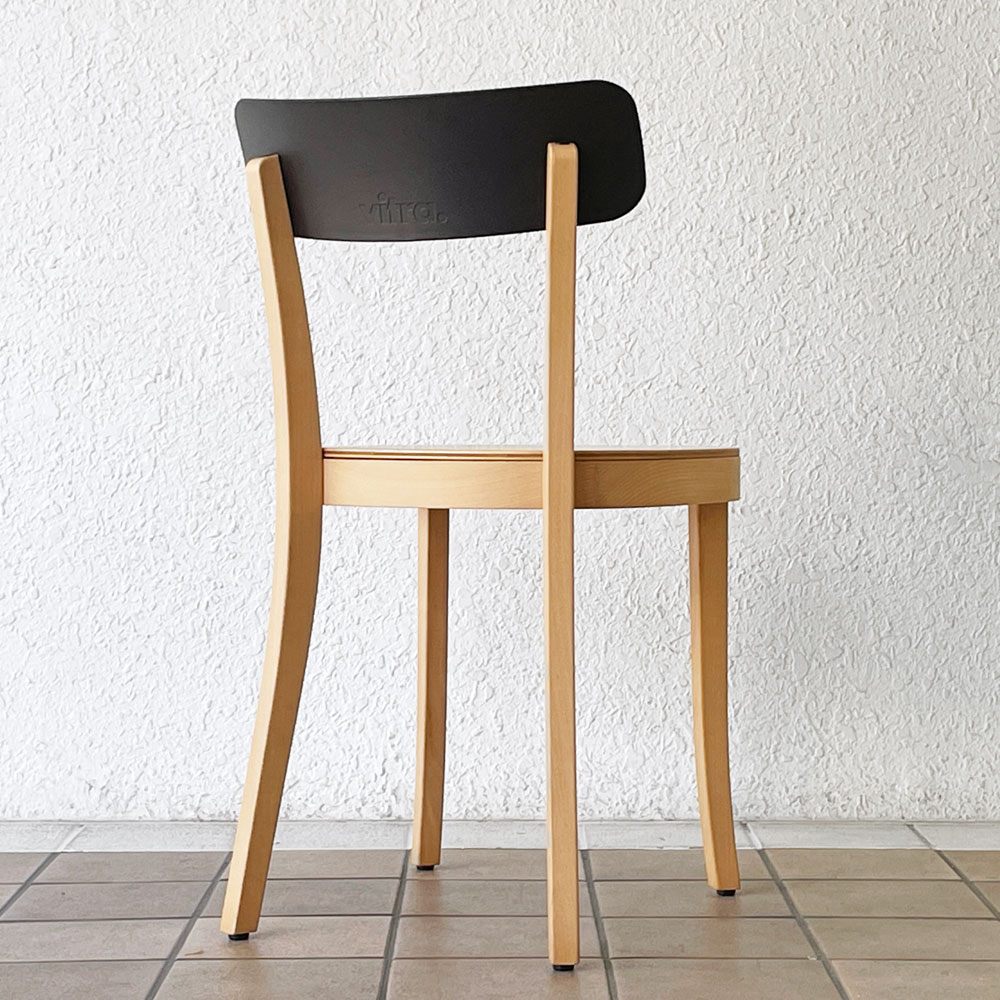 ヴィトラ vitra バーゼルチェア Basel ダイニングチェア ASAプラスチック ビーチ材 ダークブラウン ジャスパー・モリソン ◇