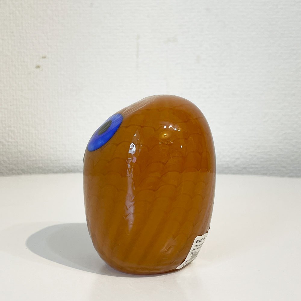 イッタラ iittala バーズバイトイッカ Birds by Toikka フクロウ Northern Owl Yellow No.455 SCOPE別注 オイバ・トイッカ イッタラバード ガラス ハンドメイド 北欧雑貨 ◎