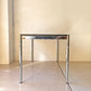USMハラー USM Haller モジュラーファニチャー ハラーテーブル ワーキングデスク W150cm アジャスター パールグレーラミネート(ホワイト) 高さ調整機能付 スイス ★