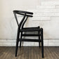 カールハンセン＆サン Carl Hansen & Son CH24 Yチェア ブラックラッカー×ブラックペーパーコード ビーチ材 ハンス・J・ウェグナー デンマーク 北欧家具 ◎
