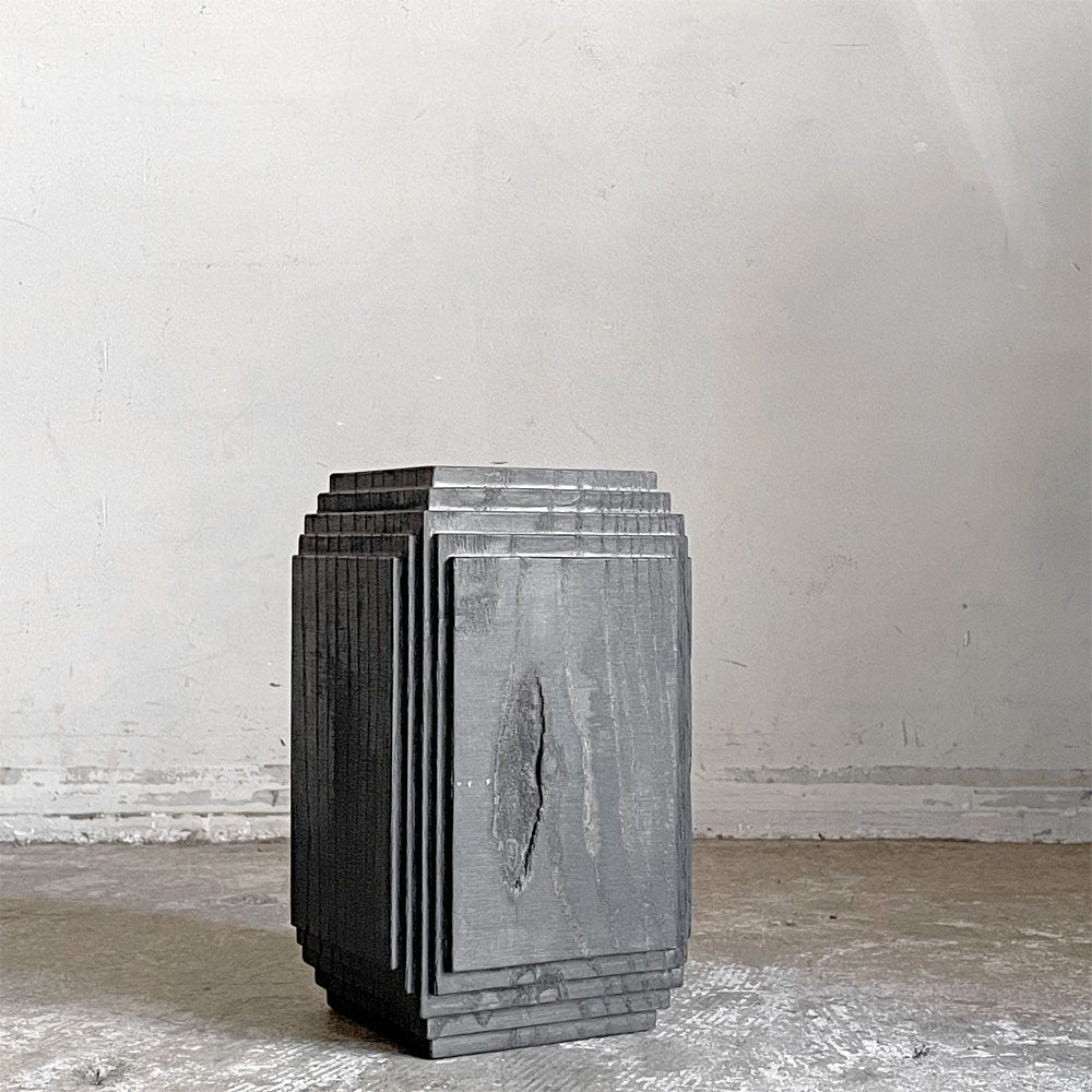 シモオ デザイン Shimoo Design 下尾和彦・さおり 浮様 Brion Vase Ｓ暗色 花器 フラワーベース H26cm 現代作家 雨晴 AMAHARE取り扱い ■