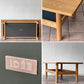 イデー IDEE ディモンシュ DIMANCHE ローテーブル コーヒーテーブル オーク無垢材 マリナ・ボーティエ Marina Bautier 定価￥119,900- ◇