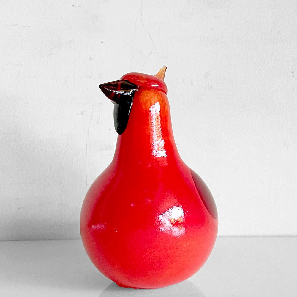 イッタラバード iittala バーズバイトイッカ Birds by Toikka レッドカーディナル Red Cardinal 2004年 オイバ・トイッカ 箱付き 北欧雑貨 ■