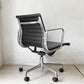 ハーマンミラー Herman Miller アルミナムグループ マネジメントチェア 本革 5本脚 C&Rイームズ ミッドセンチュリー 定価￥400,400- ★