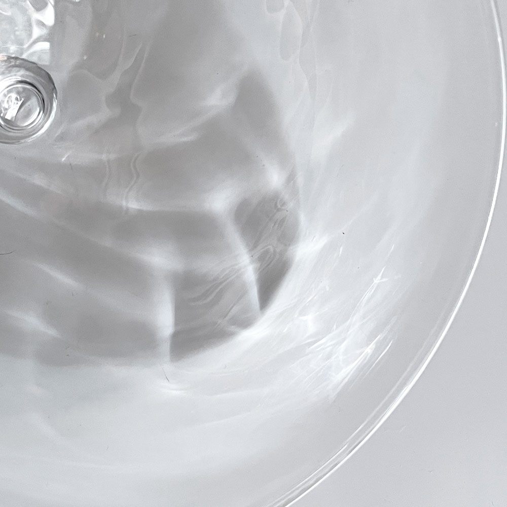 花岡 央 ガラスドーム フードカバー Φ20cm ガラス作家 現代作家 ■