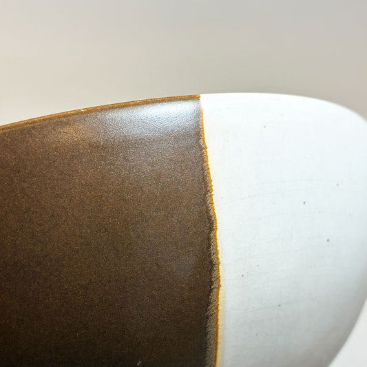 クピターンサビ Kupittaan Savi サービングボウル ハンドペイント 二層釉薬 22.5cm フィンランドビンテージ 北欧食器 ★