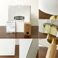 アートワークスタジオ ART WORK STUDIO モノリステーブルランプ Monolith-table lamp AW-0600 ホワイト 大理石ベース オーク無垢材 真鍮 ファブリック モダンデザイン 箱付き 美品 B ●
