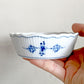 ロイヤルコペンハーゲン ROYAL COPENHAGEN ブルーフルーテッド Blue Fluted ジャパニーズ Japanese ラウンドディッシュ 平皿 丸皿 φ11cm デンマーク製 北欧 廃番 A ■