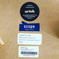 アルテック Artek スツール60 レッド × ハニー リノリウム 3本脚 アルヴァ・アアルト SCOPE別注 廃番 北欧家具 ■