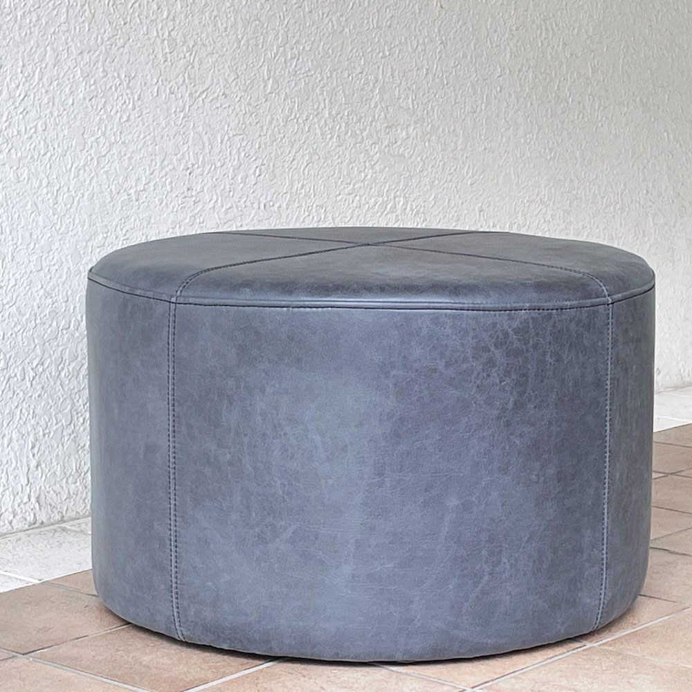 クラッシュゲート CRASH GATE ドット DOT スツール スーパーレザーテックス スエードアッシュ ブルーグレー系 関家具 定価￥25,300- 展示未使用品 ◇