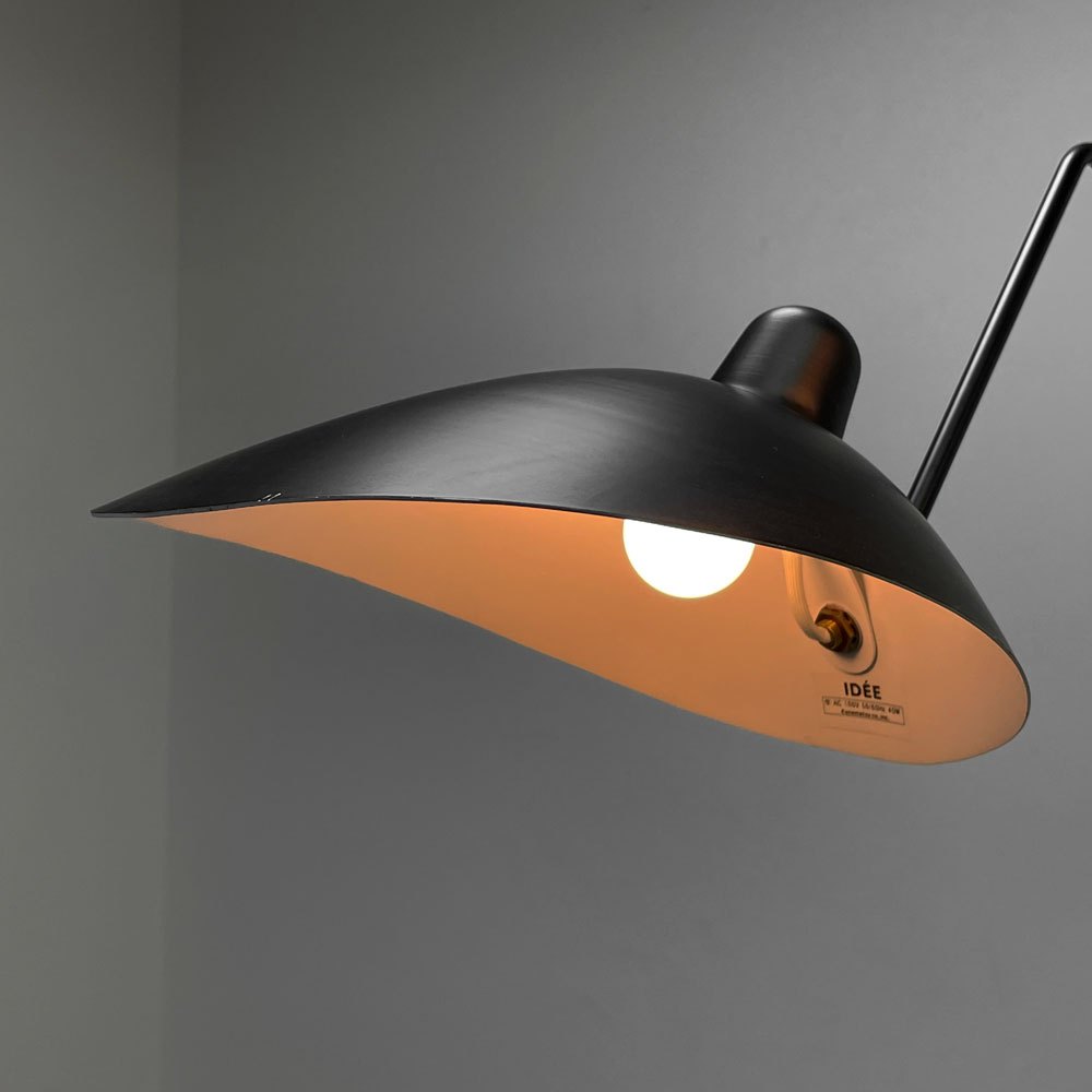 イデー IDEE ランパデール トワ ルミエーレ LAMPADAIRE 3 LUMIERES フロアライト スタンドライト 3灯 ブラック セルジュ・ムーユ 参考定価￥310,000- ●