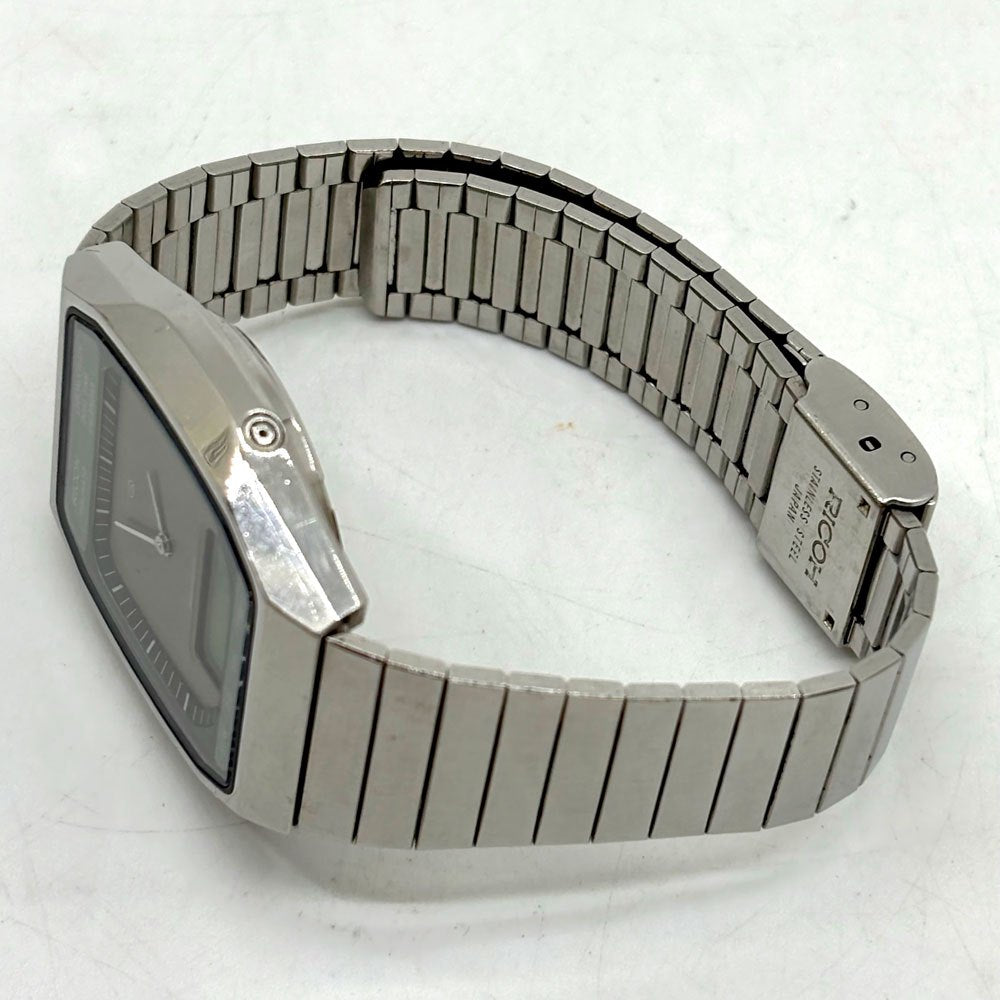 リコー RICHO アナデジ RIQUARTZ 120007 デジタルウォッチ 腕時計 ビンテージ ●