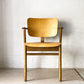 アルテック artek ドムスチェア Domus Chair ダイニングチェア アームチェア バーチ材 ハニー×ウォールナットカラー スコープ SCOPE別注 イルマリ・タピオヴァーラ 北欧 フィンランド 定価￥116,600- ★