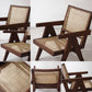 ピエール・ジャンヌレ Pierre Jeanneret イージーチェア Easy Chair チーク無垢材 チャンディーガル レター有 1950s P.U./C.H./L.I.b.-39 ビンテージ ●