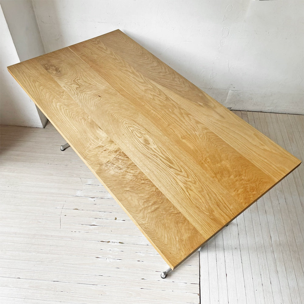 グリニッチ greeniche カフェテーブル Cafe Table ダイニングテーブル オーク無垢材 W150cm オイルフィニッシュ 参考定価￥107,000- ★