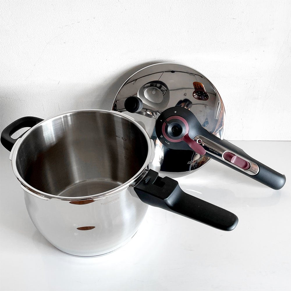 プレッシャークッカー Pressure Cooker 圧力鍋 6.5L ステンレス アメリカ 箱付き ■