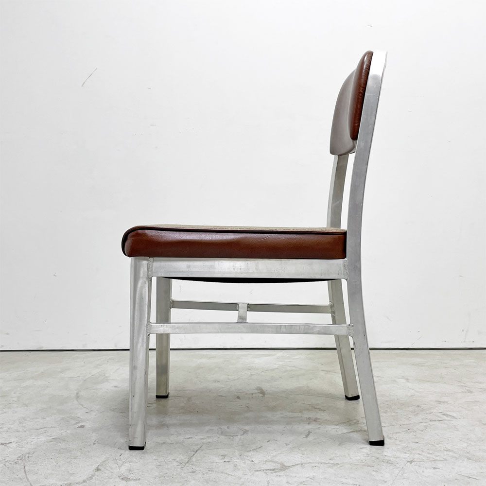 ジャーナルスタンダードファニチャー journal standard Furniture j.s.F モーガン MORGAN ダイニングチェア USミリタリースタイル ●