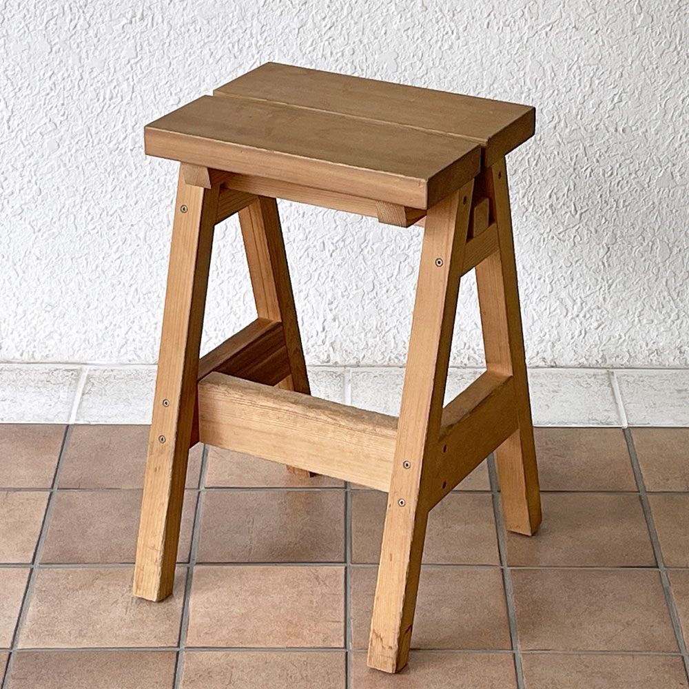 石巻工房 Ishinomaki Laboratory 石巻ハイスツール ISHINOMAKI HIGH STOOL H60cm 芦沢啓治 ◇