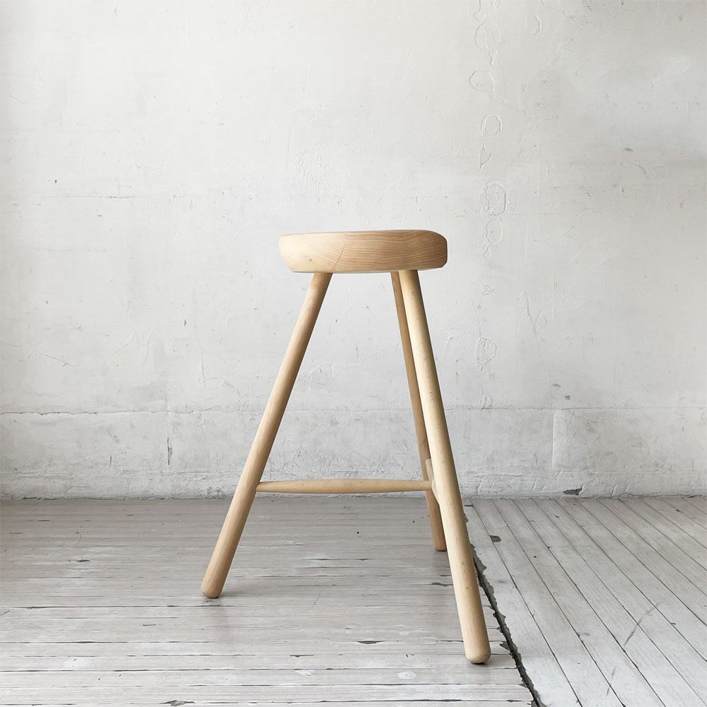 ワーナー Werner シューメーカーチェア Shoemaker Chair NO.59 スツール ビーチ材 ラーズ・ワーナー デンマーク ソープ仕上げ 北欧家具 B ★