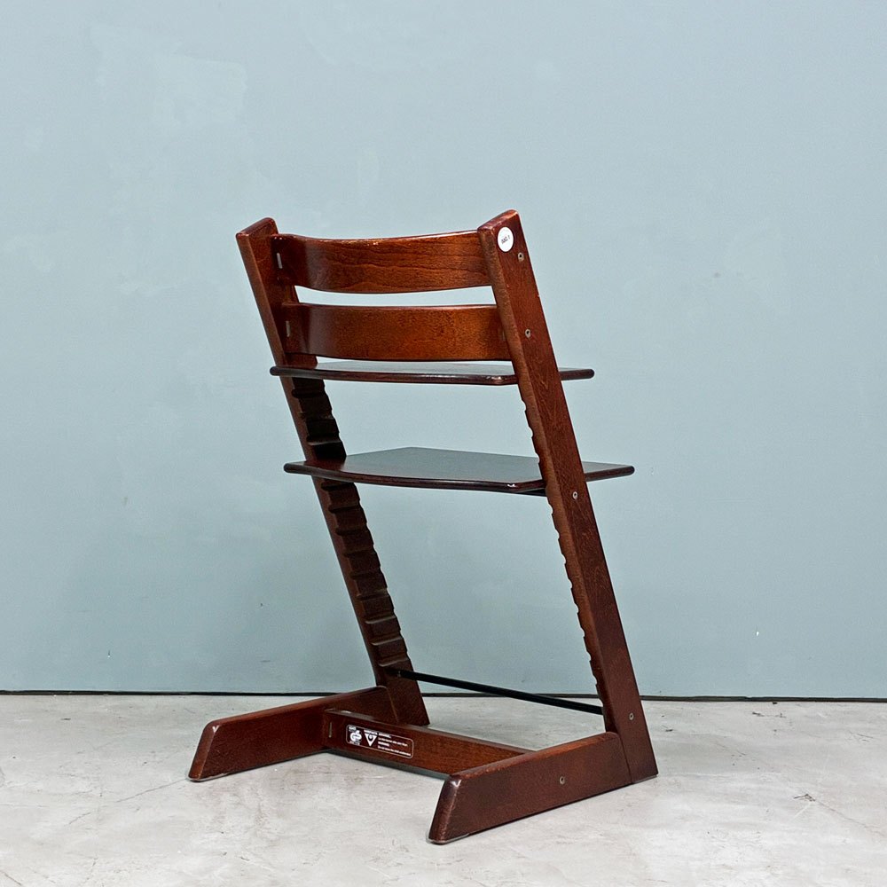 ストッケ STOKKE トリップトラップ TRIPP TRAPP ベビーチェア キッズチェア ブラウン S/N無し ノルウェー 北欧家具 ◎