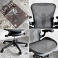 ハーマンミラー Herman Miller アーロンチェア デスクチェア Bサイズ ゲーミングエディション ポスチャーフィットSL ブラック ■