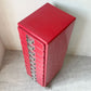 ダルトン DULTON 10 ドロワーズチェスト Drawers Chest with Castor キャビネット レッド 赤 キャスター付 廃盤 ★