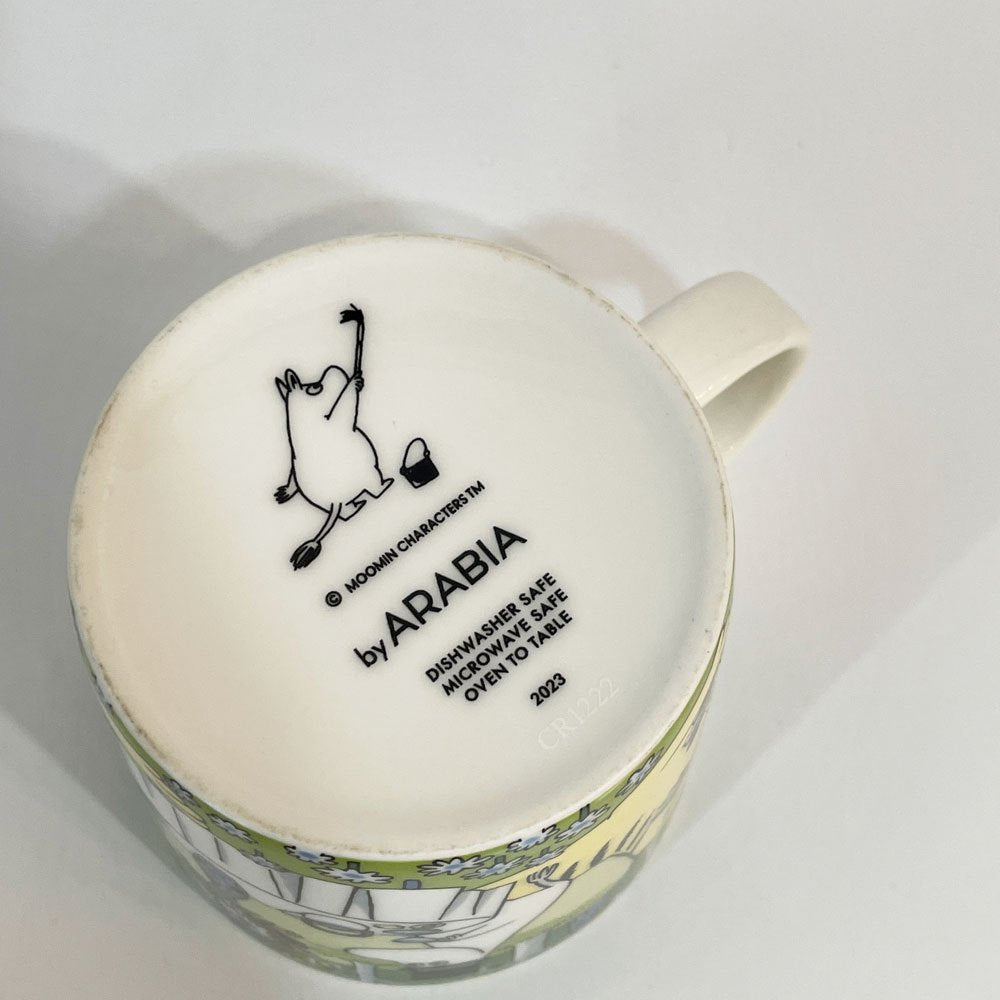 アラビア ARABIA ムーミンマグ ガーデンパーティ 2023年 夏限定 北欧食器 ◎