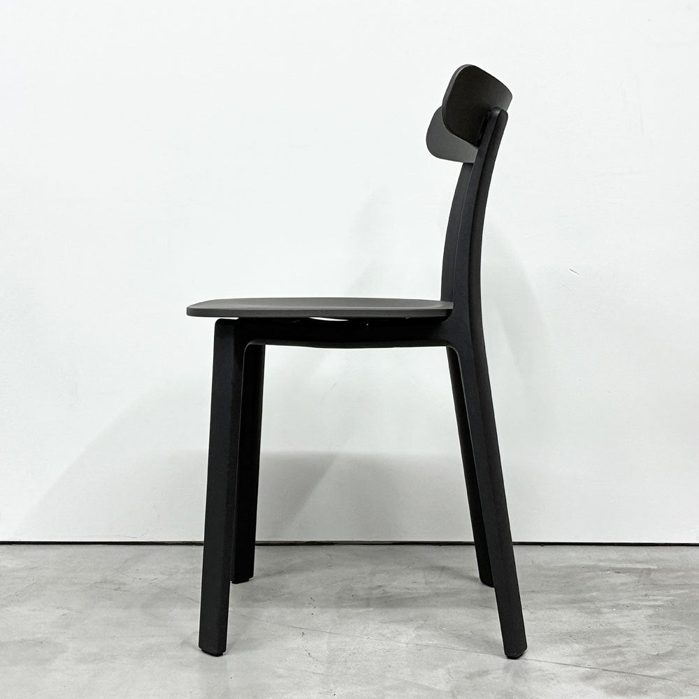 ヴィトラ Vitra オールプラスチック チェア All Plastic Chair APC ジャスパー モリソン Jasper Ｍorrison グラファイトグレー スイス ◎