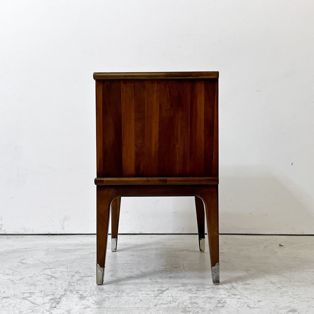 ホワイトファニチャー カンパニー White Furniture Company ナイトテーブル サイドチェスト 1ドロワー USビンテージ US Vintage 米国家具 ミッドセンチュリー ●