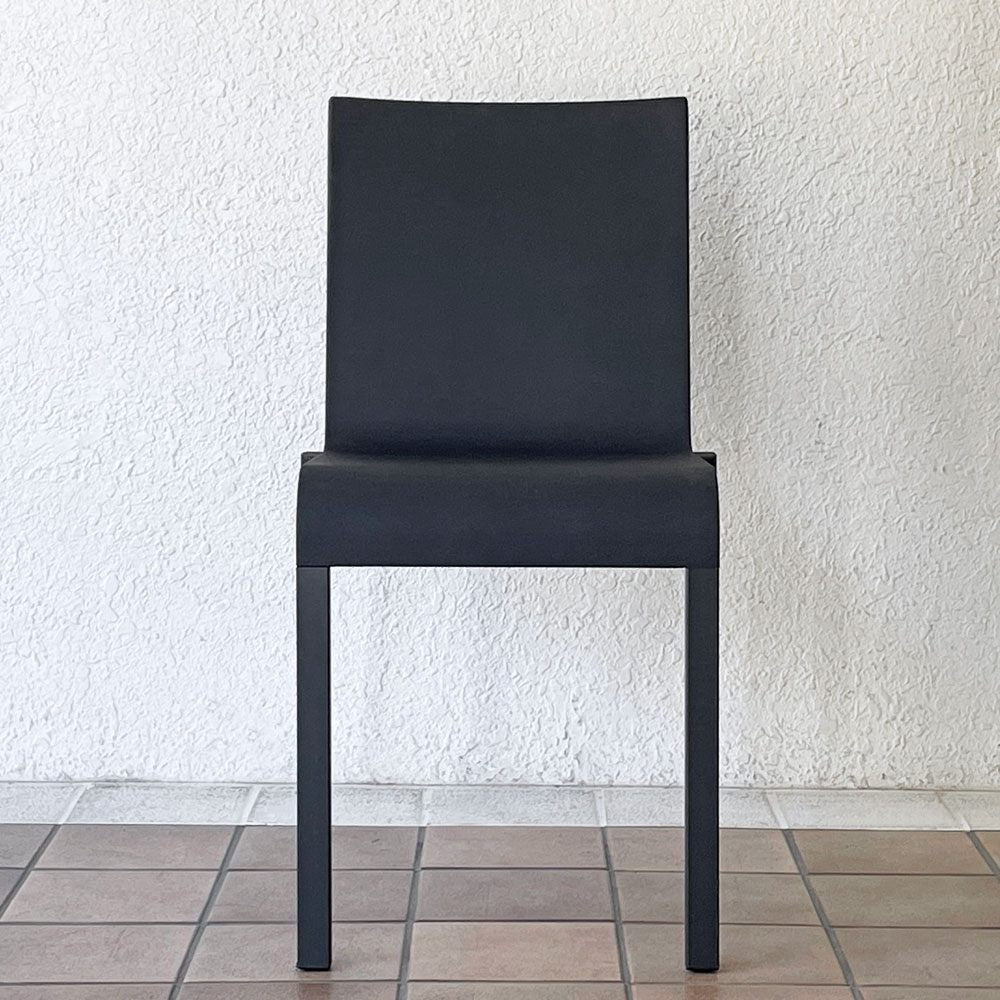 ヴィトラ vitra. ゼロスリー .03 ダイニングチェア スタッキングチェア マールテン・ヴァン・セーヴェレン Maarten Van Severen ブラック B ◇