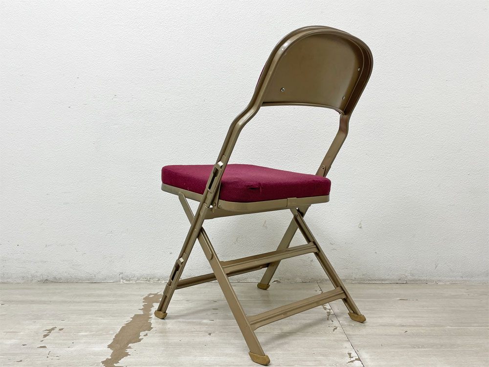 クラリン CLARIN フォールディングチェア FOLDING CHAIR フルクッション 折りたたみ インダストリアル アメリカ製 US家具 P.F.S.取扱 ●